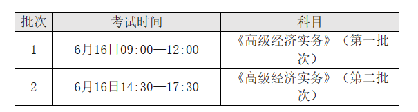 青海省2024年度全国高级经济专业技术资格考试考务工作安排